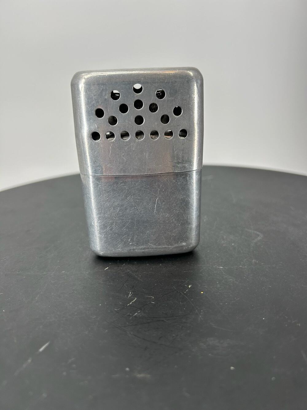 Aladdin Jon-E Vintage Catalytic Stainless Steel Pocket Hand Warmer